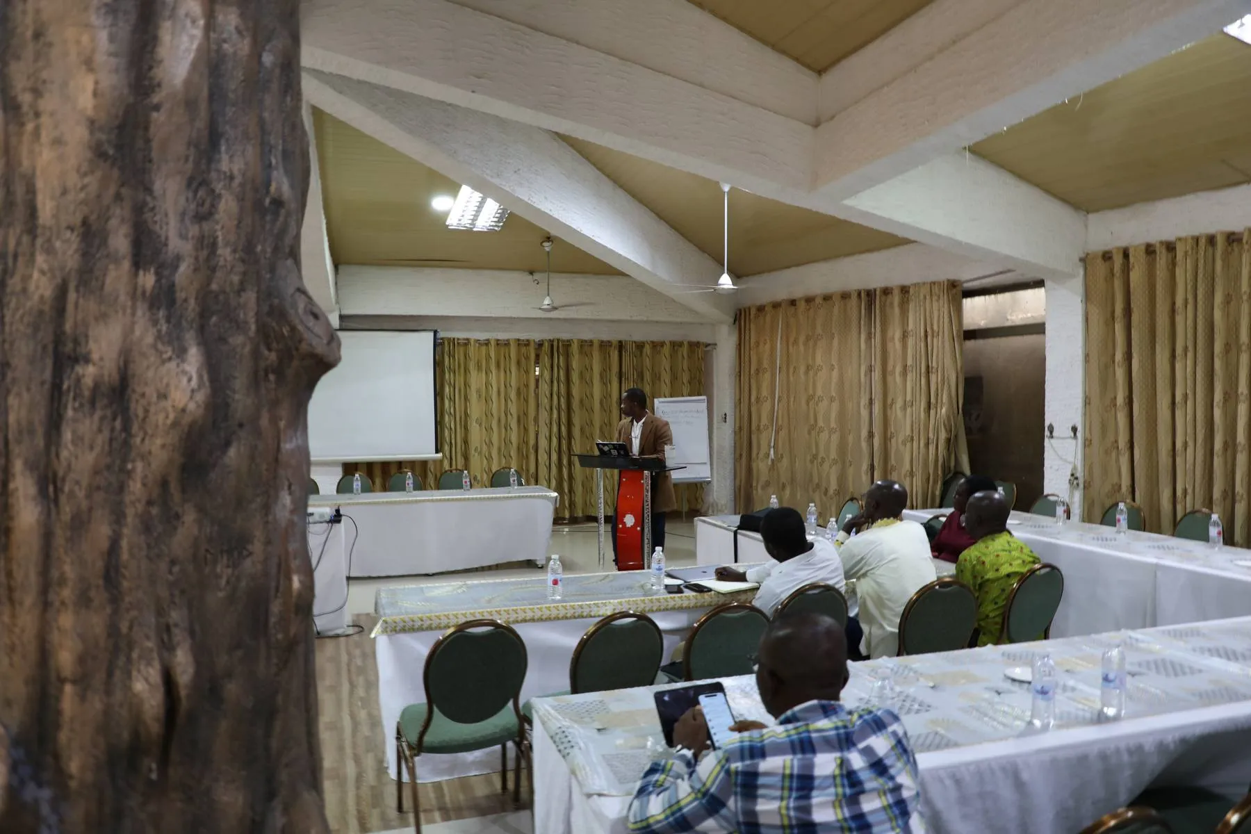 Participants at an Eljen TVET training workshop
