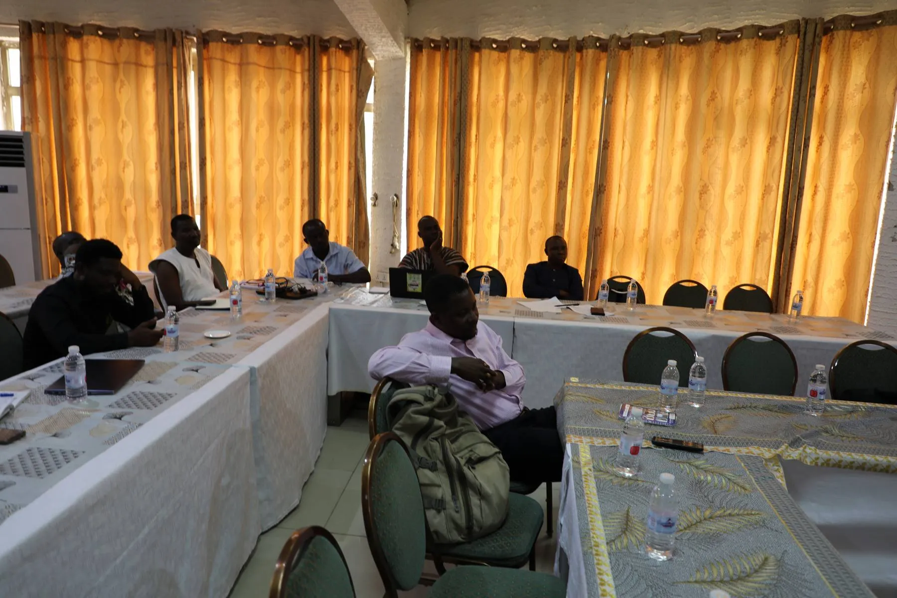 Stakeholders at an Eljen TVET training session