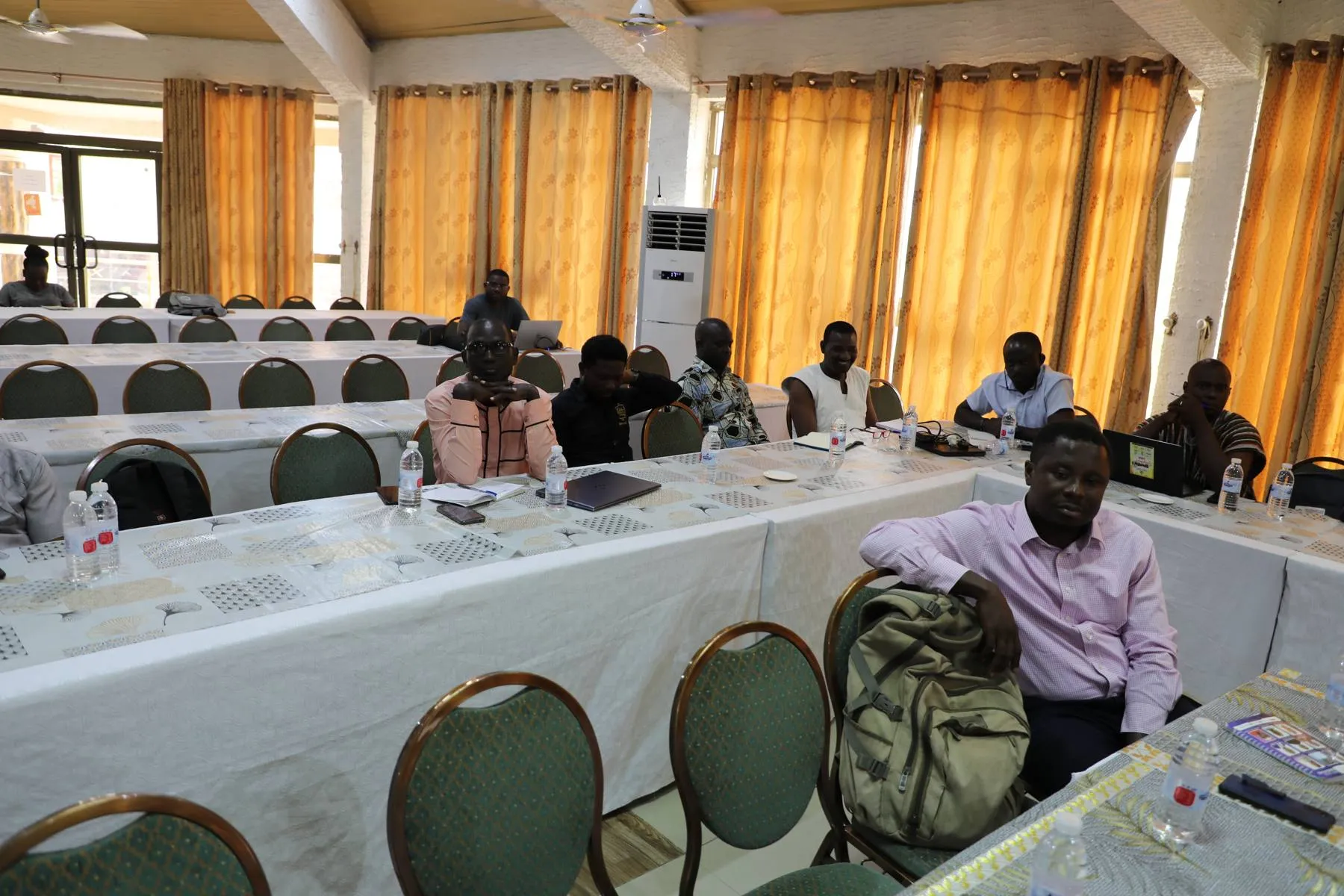 Participants seated at an Eljen TVET training session