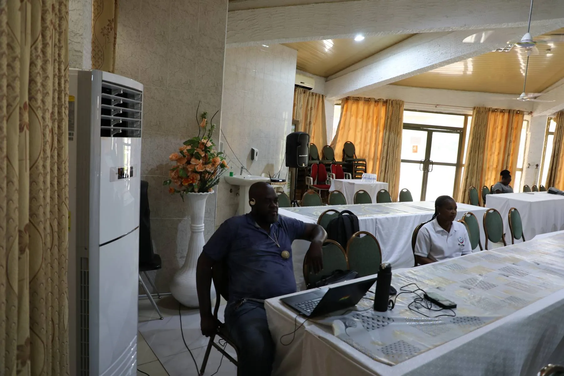 TVET training room during a presentation